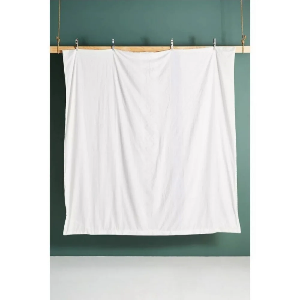 Anthropologie Pendana Embellished Duvet Cover Boho Cotton